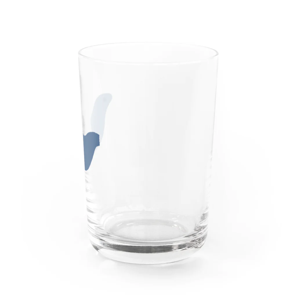 鱒野のとりさん Water Glass :right