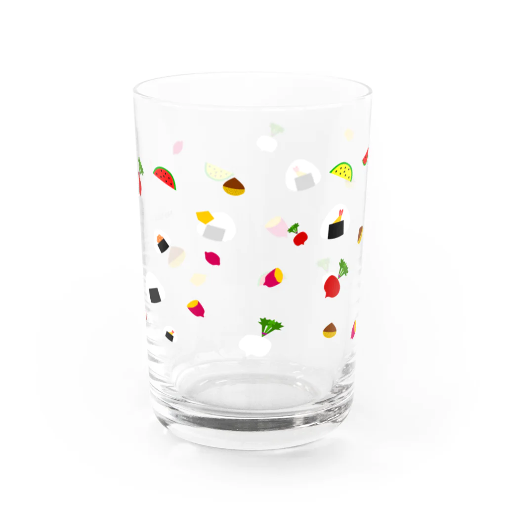 のちかNo-ticca公式オリジナルグッズのいっぱい食べる Water Glass :right