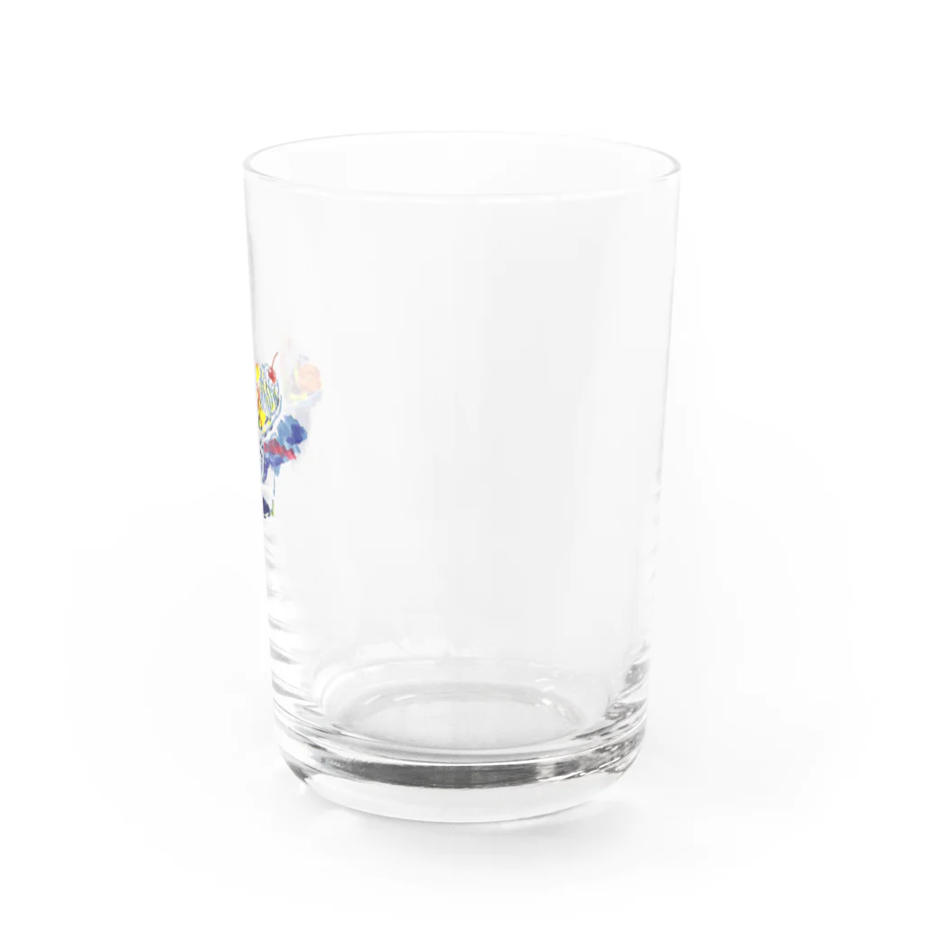 喫茶 ~架空~のあらあら プリン・ア・ラ・モード Water Glass :right