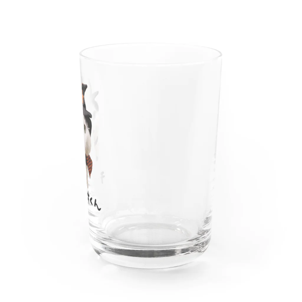 たんたん保護猫グッズのチョビオくん Water Glass :right