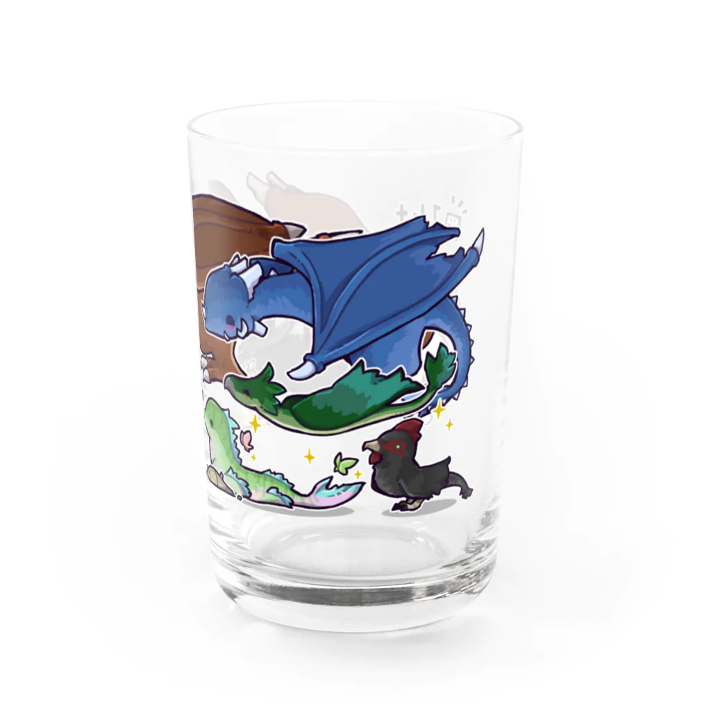 ぴくとのドラクラ Water Glass :right