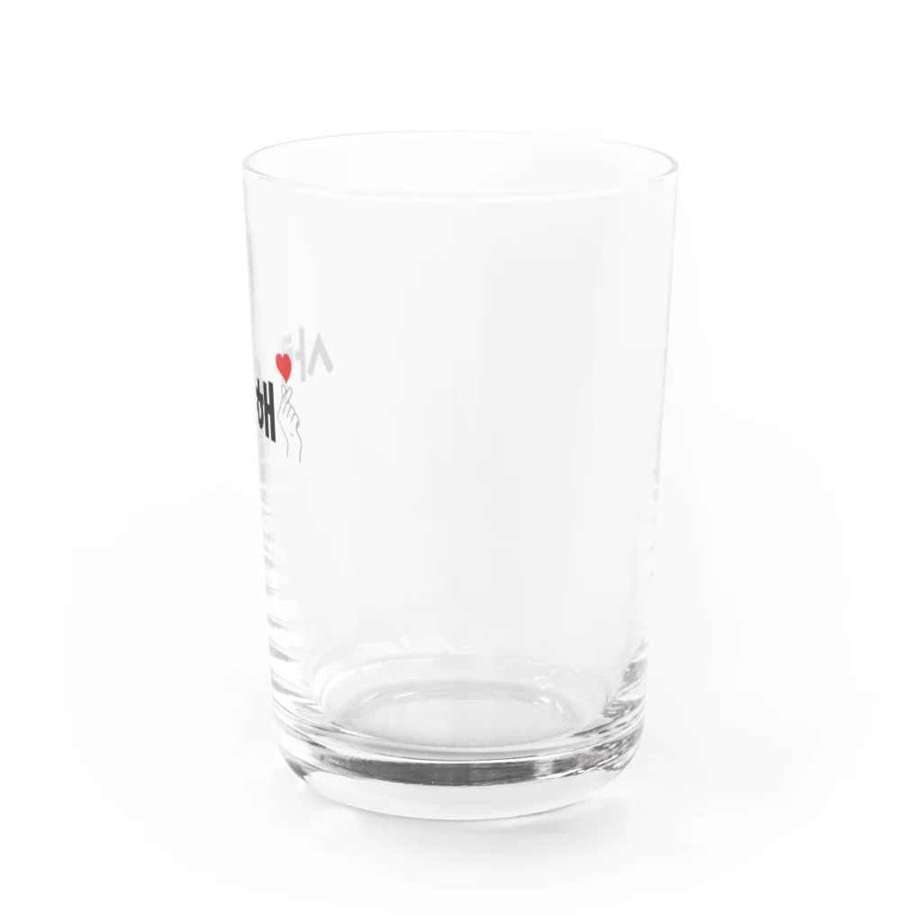 kayoco☆のサランへ　フィンガーハート Water Glass :right