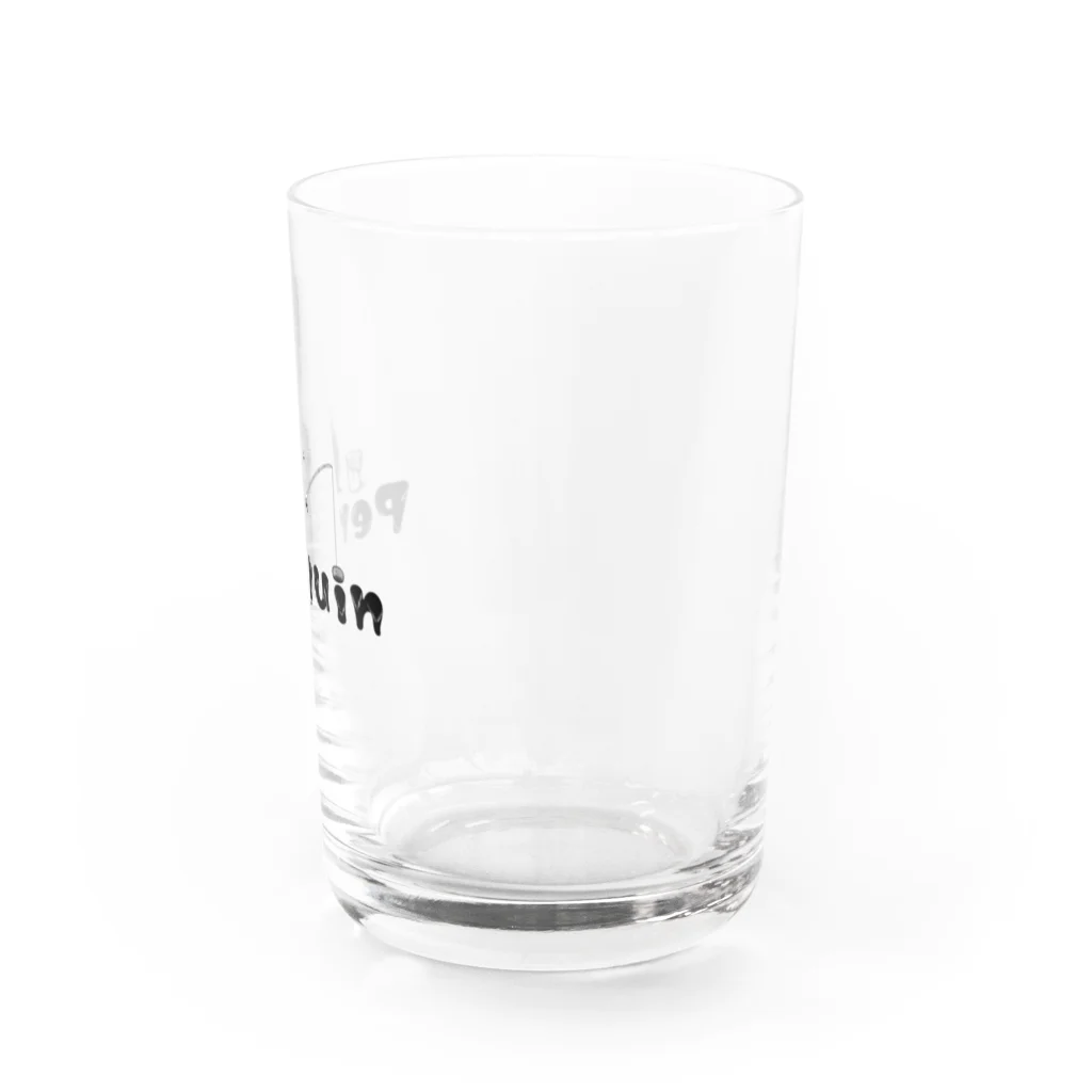 むぎのペンギン　釣り Water Glass :right