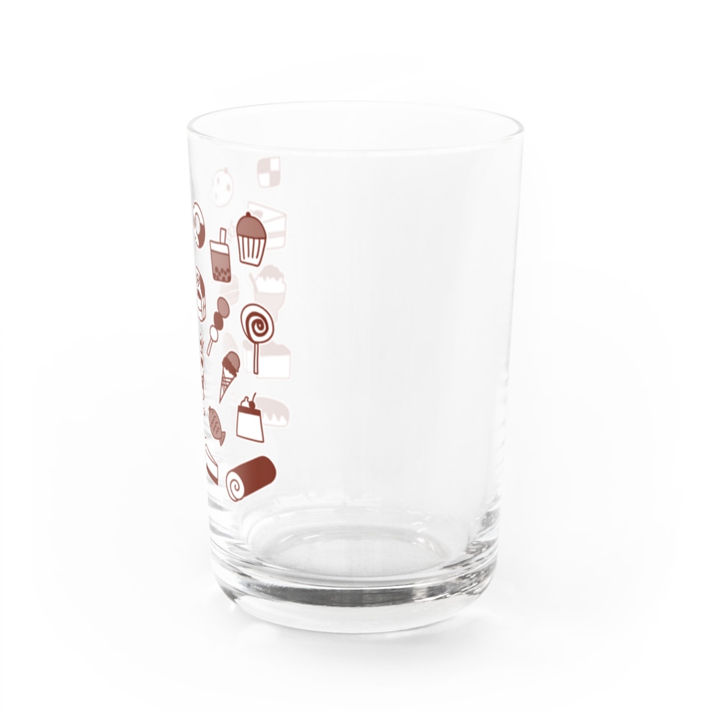 麦畑のスイーツ大好き Water Glass :right