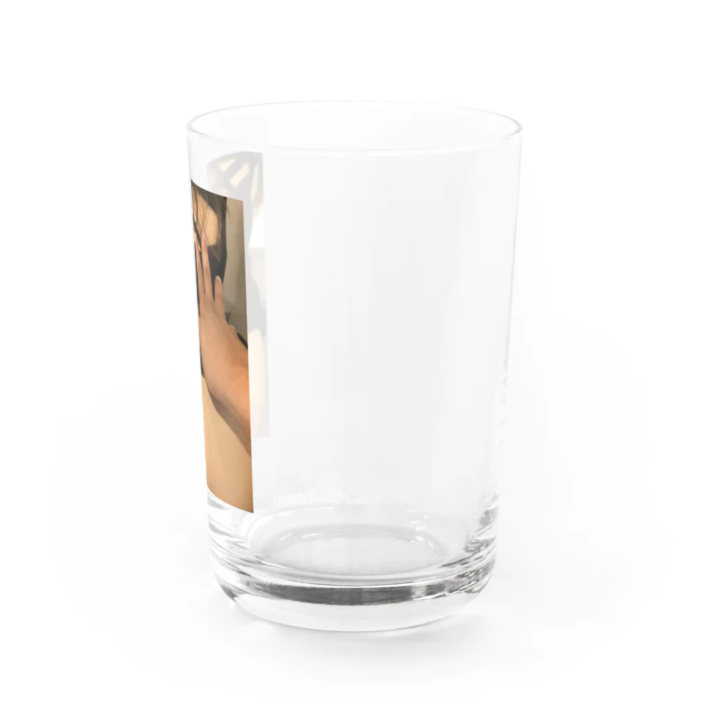 ThanKsの"飲み干して" Water Glass :right