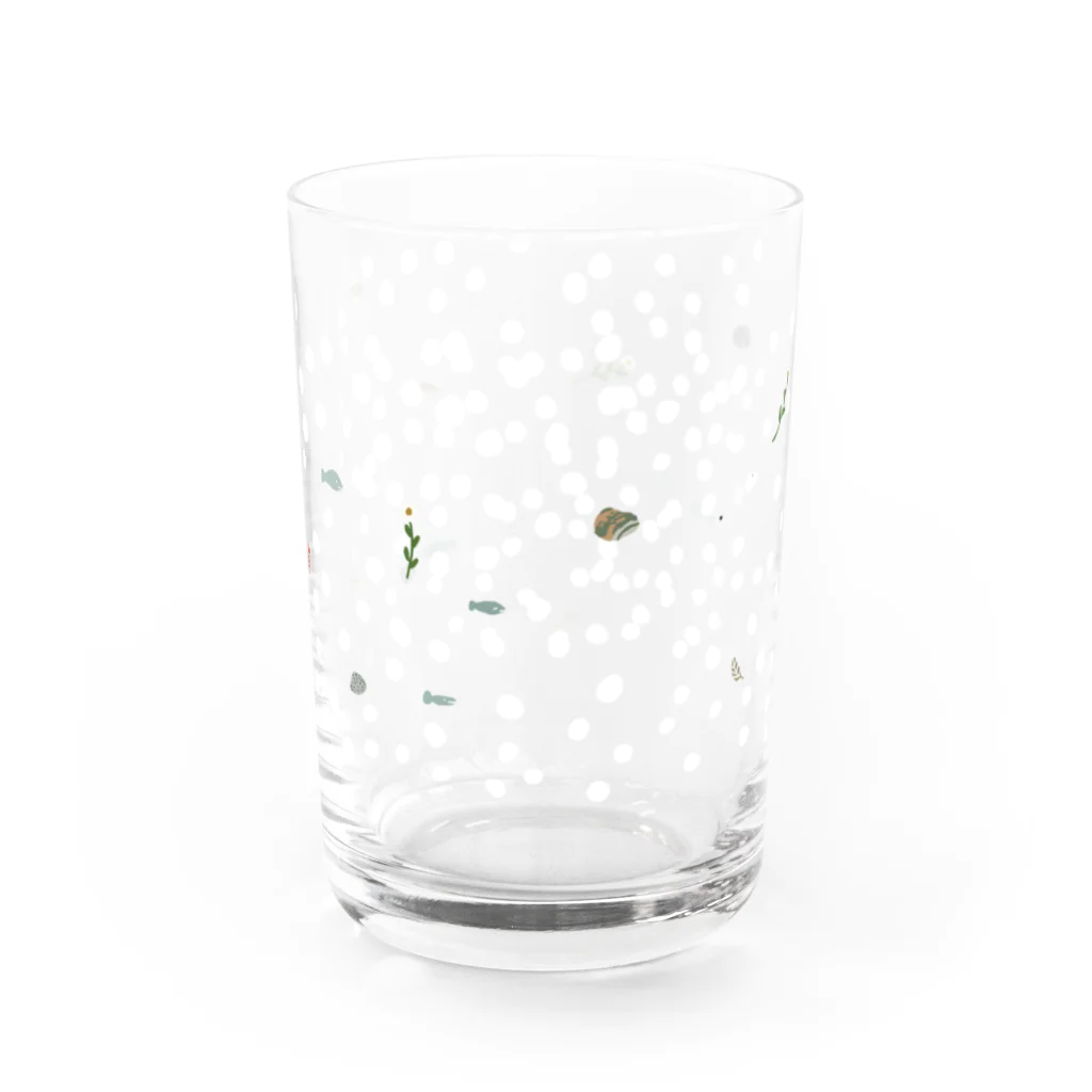 みなはむのかにグラス Water Glass :right