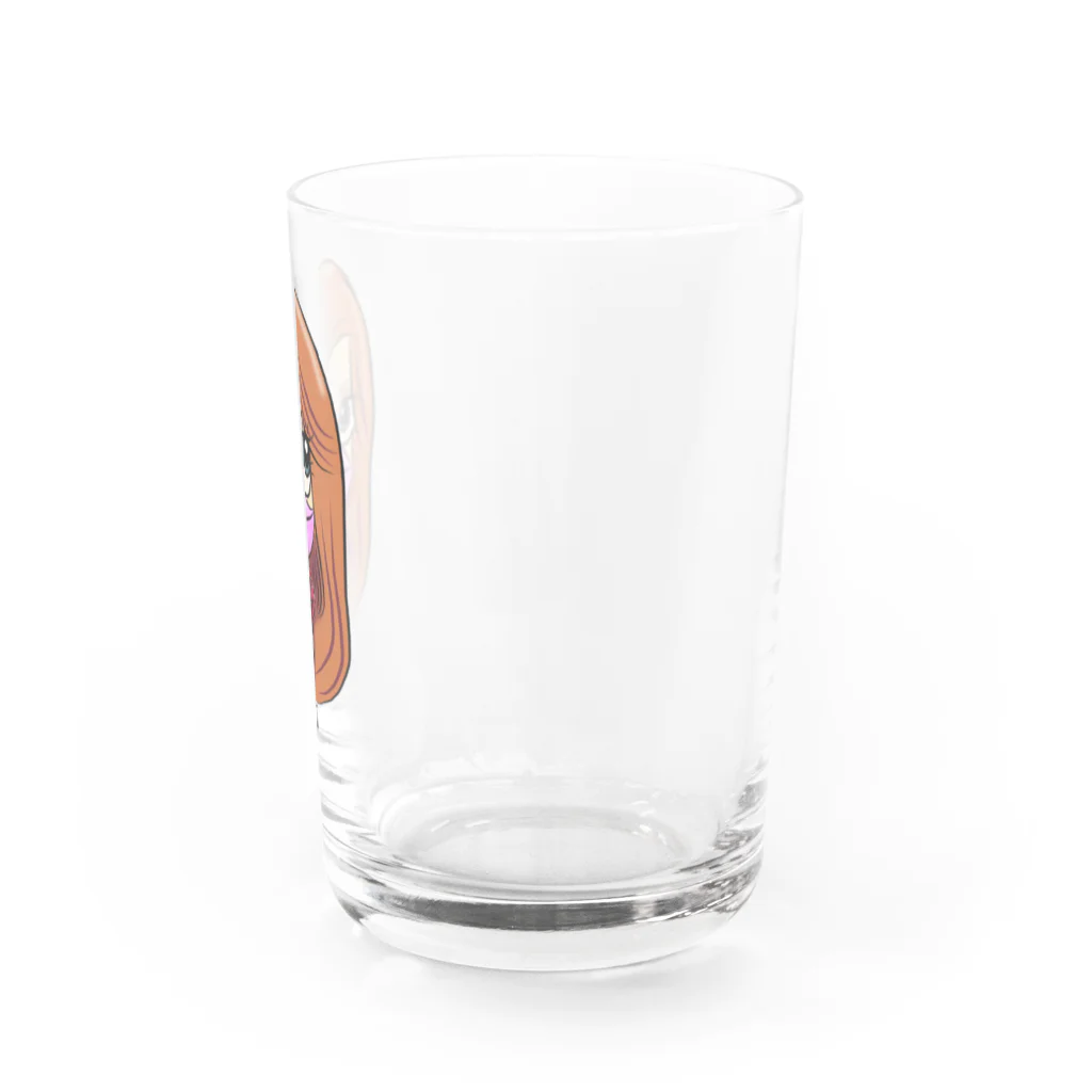 Marumiartのai love Water Glass :right