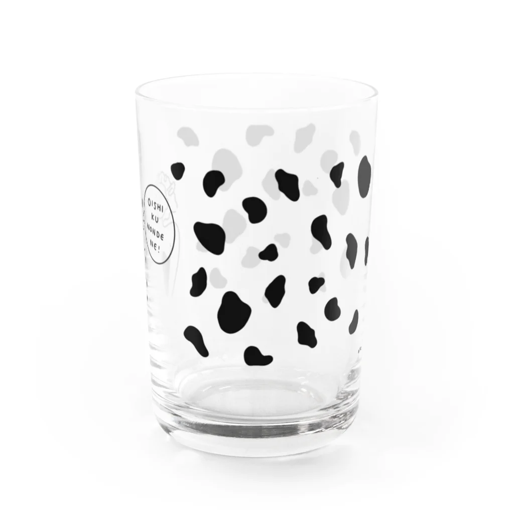 tamago illustsのミルクガール グラス右面