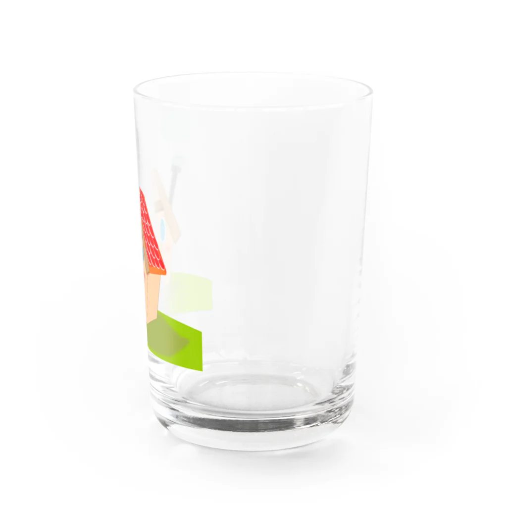 MOMODAMONのかわいいおうち Water Glass :right