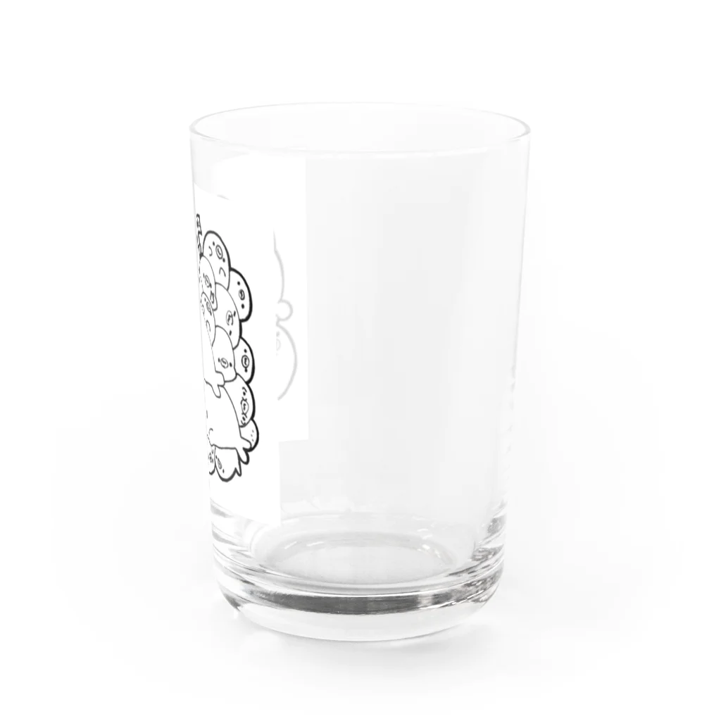 巷のアザラシ屋さんのツメツメアザラシ Water Glass :right