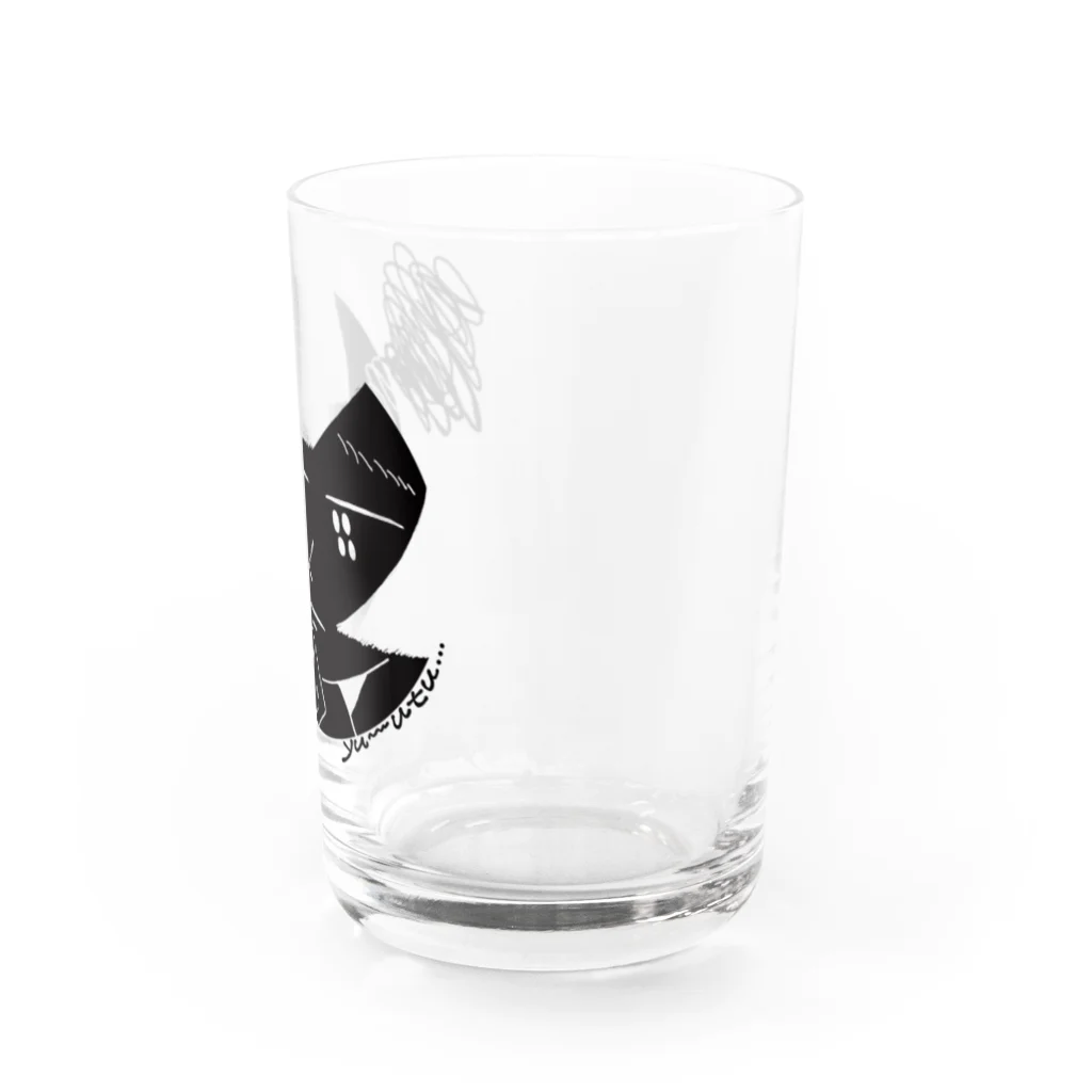 すごくねむい 723 のお店のユ～ウツ Water Glass :right