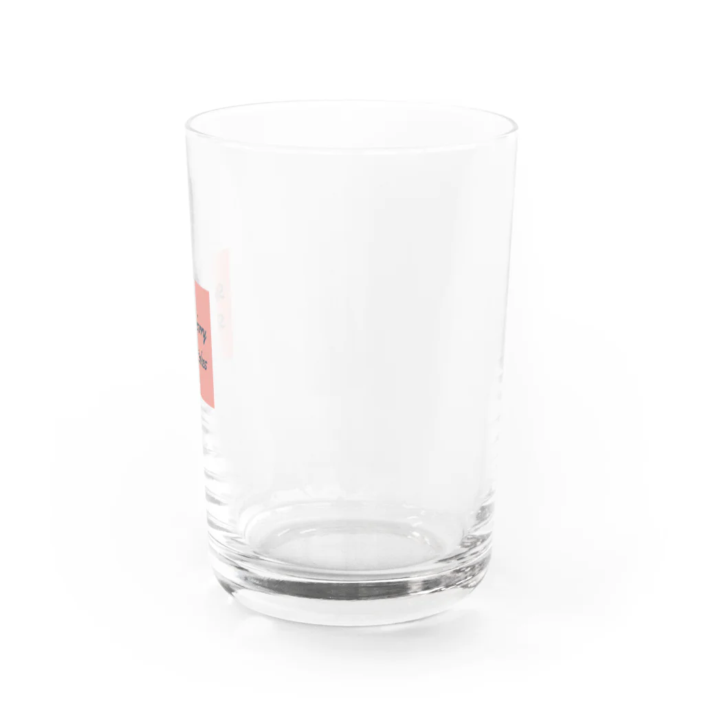 CAT-SCHOOLのストロベリー　ショートケーキ Water Glass :right