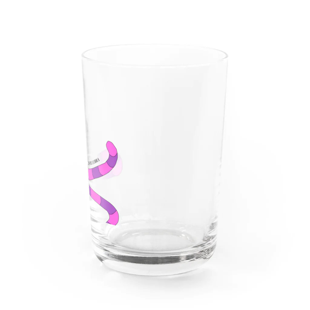 PLASTIC COBRAのチェシャ猫子々×plastic cobra Water Glass :right