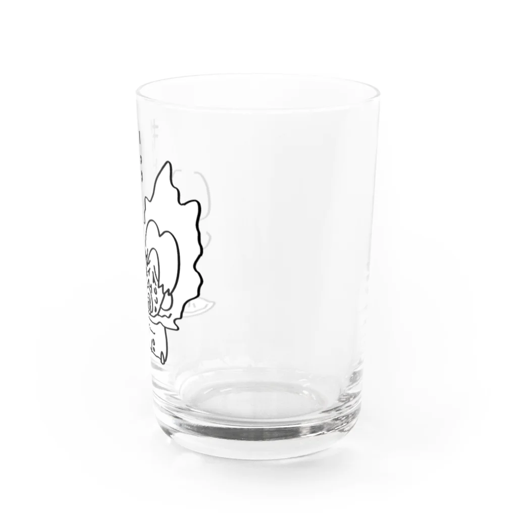 kawajitomoyoのカキの子ちやちゃん おともだち Water Glass :right