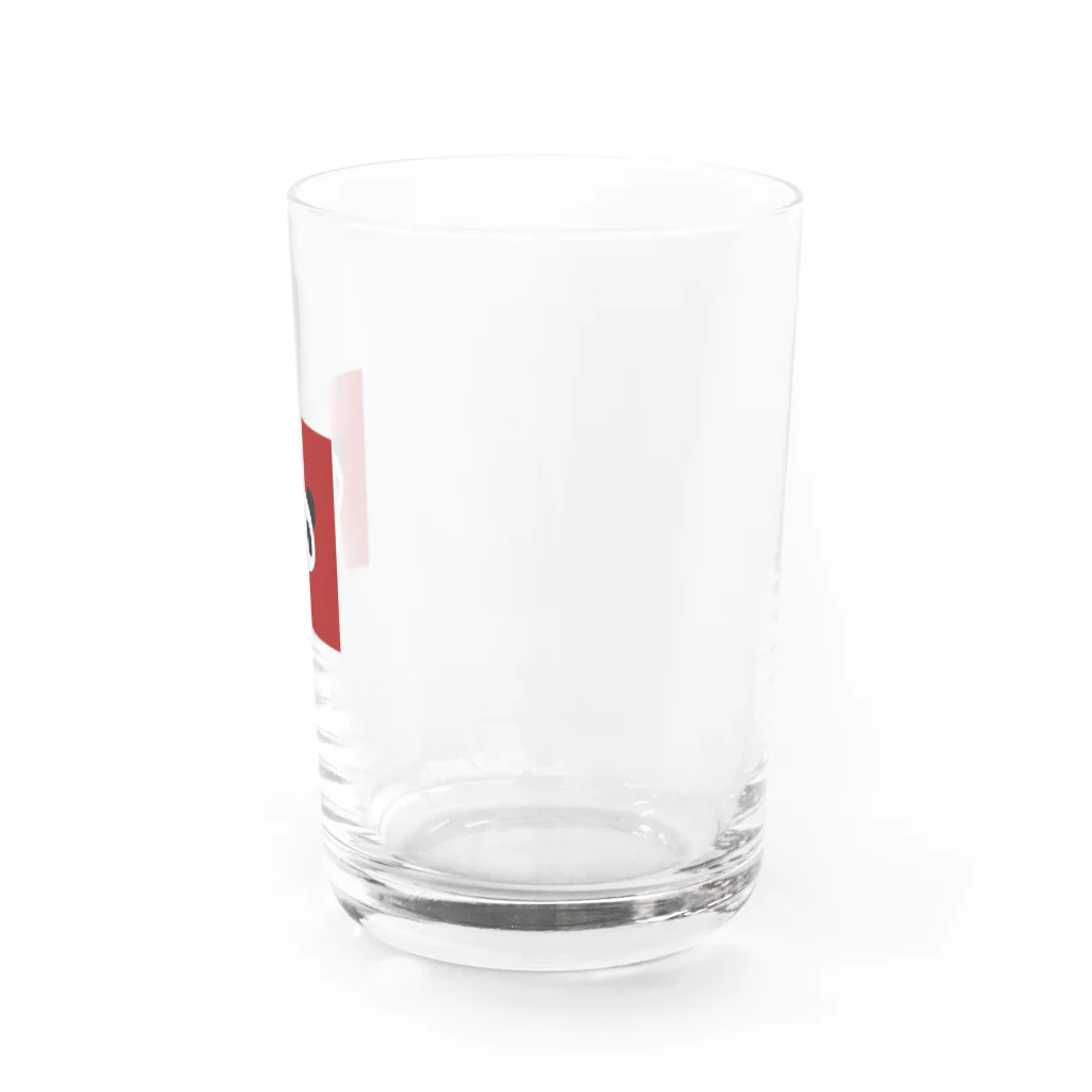 xiangの赤パンダ Water Glass :right