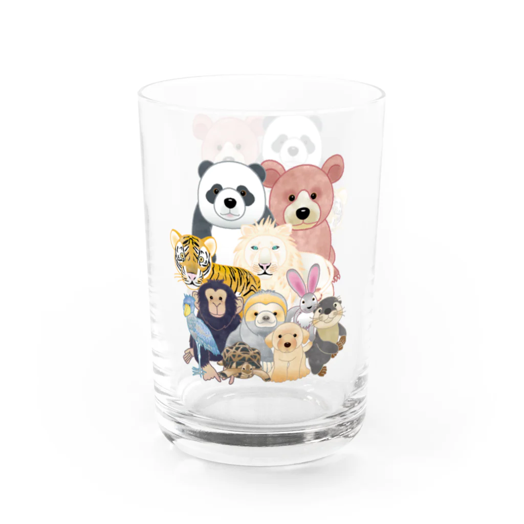 itaxmenworksの我が家の動物　アッセンブル！ Water Glass :right