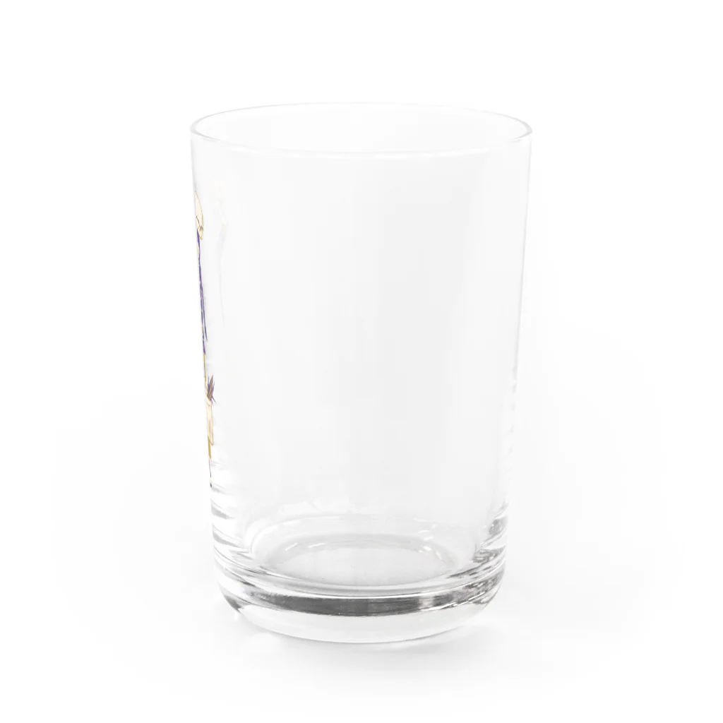 IZANAMI by Akane Yabushitaの【ミャンマーの人々】マーケットの女性 Water Glass :right