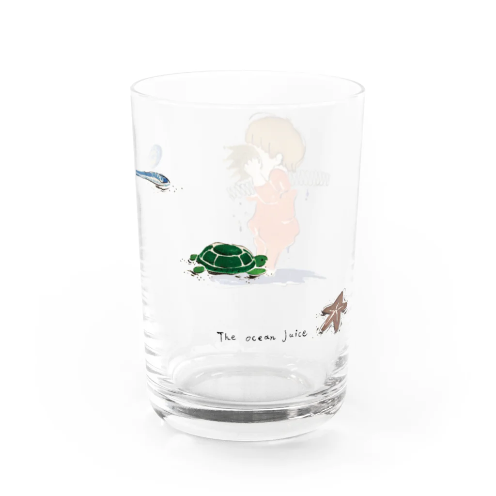 せきまり Mari SekiのThe ocean juice outside ver. Water Glass :right