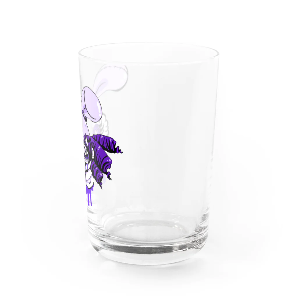 HoneyMonsterのバニーちゃんの頭だけ Water Glass :right