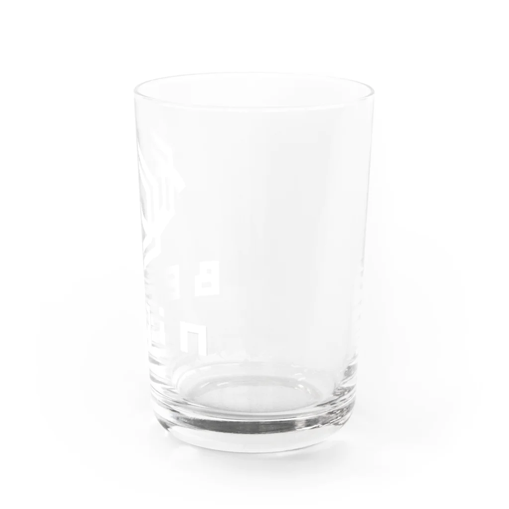 [0~Begin]のロゴプリント Water Glass :right