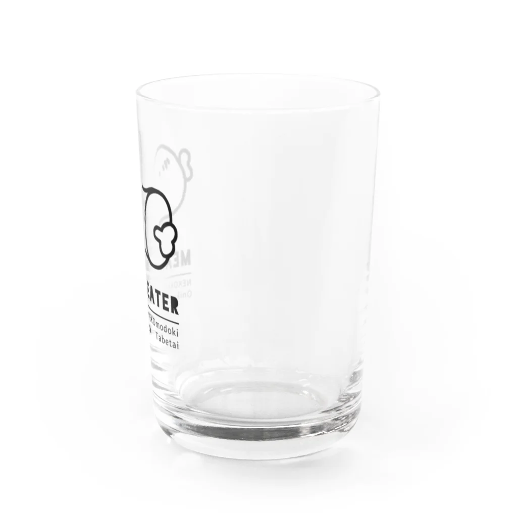 NEKOKAN-YA SUZURI支店の毎日お肉飲みたい Water Glass :right