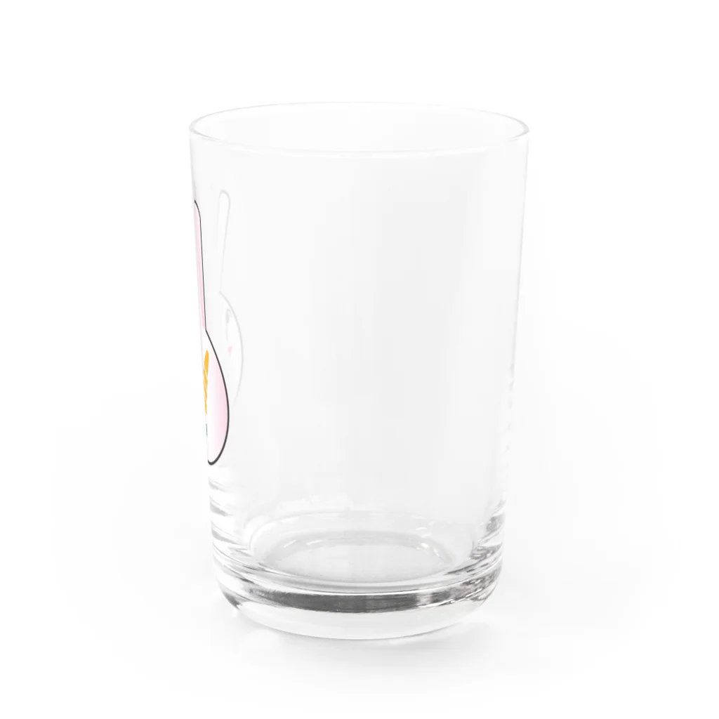 カワシマナオト/Naoto Kawashimaのキャロット&バニー グラス グラス右面