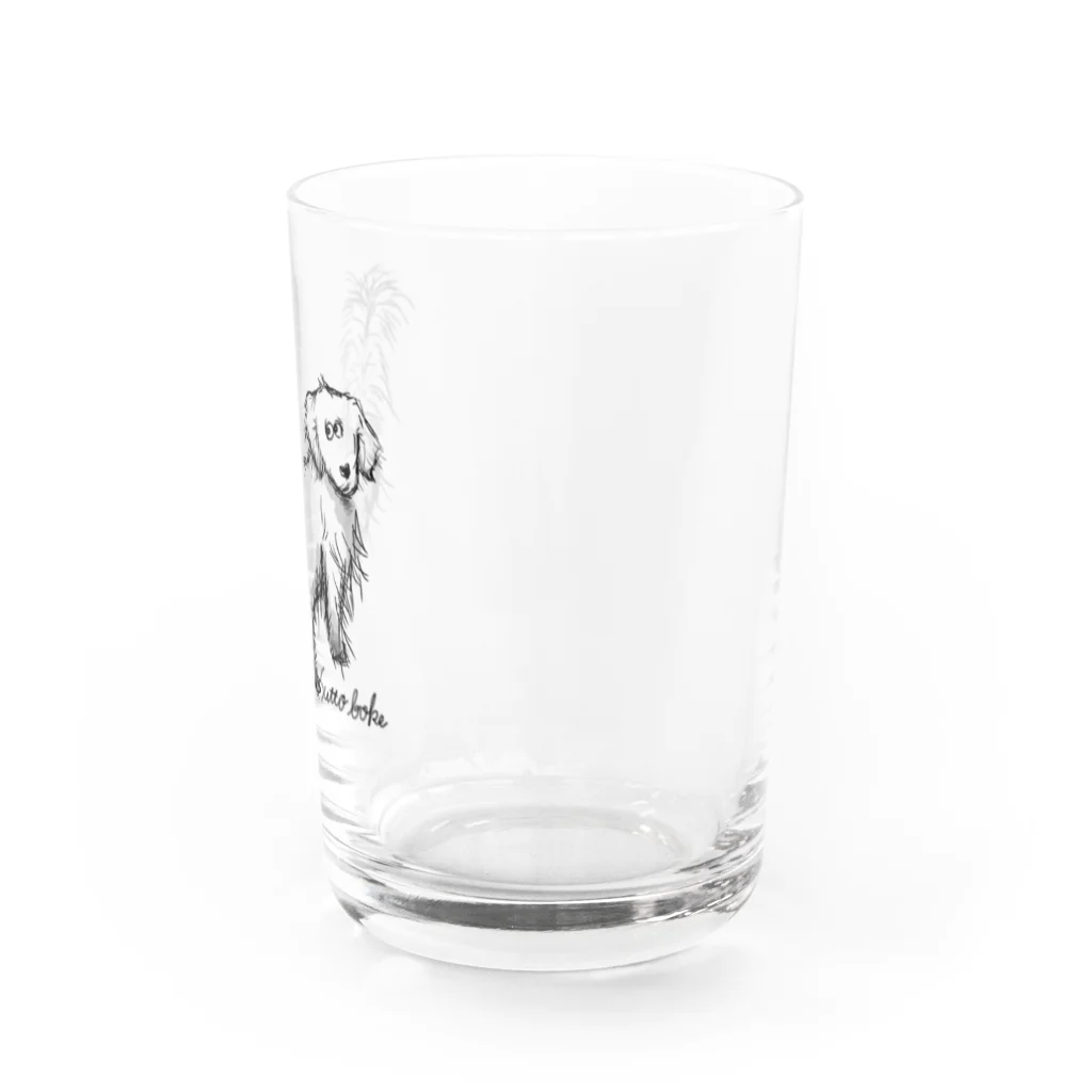 ui.のGolden Retriever Water Glass :right