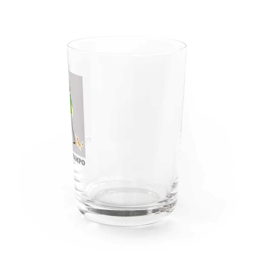 キクヤの風さん、さんぽ？ Water Glass :right