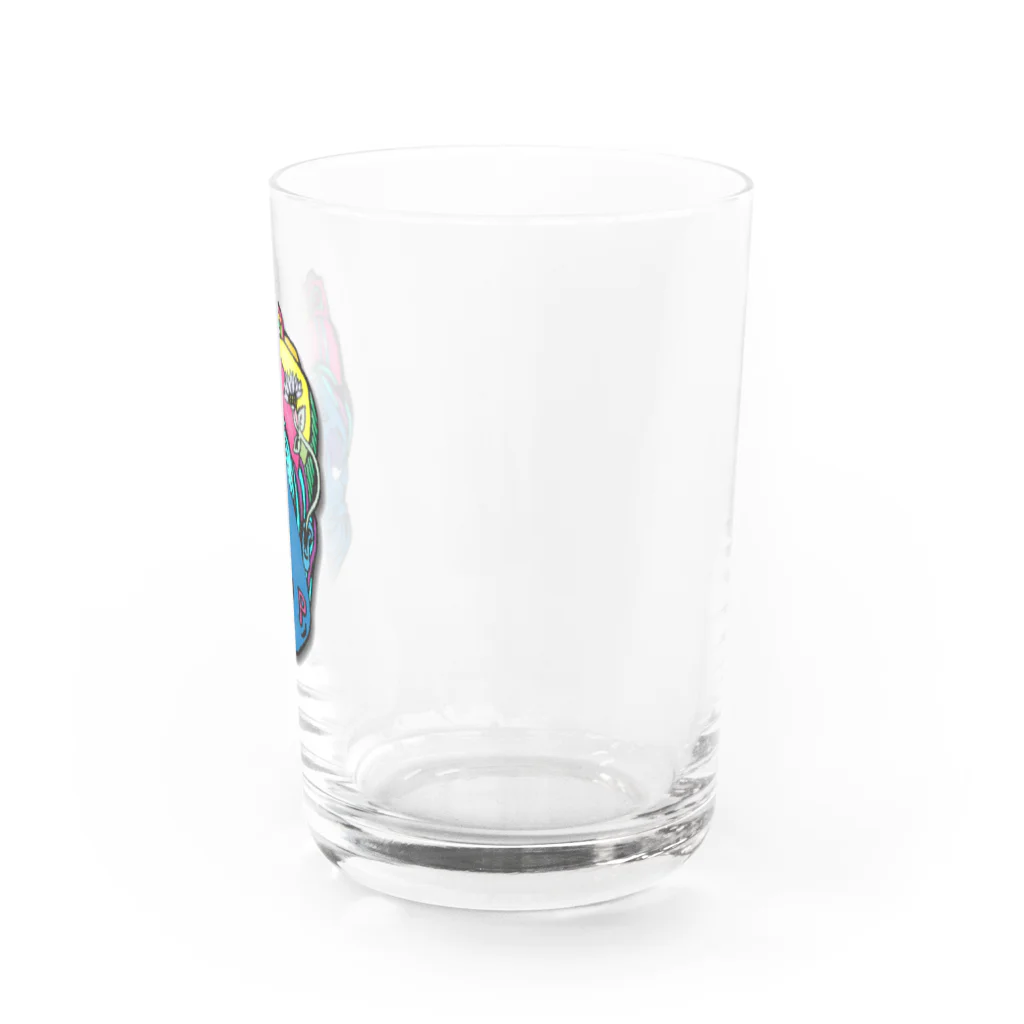 hiromashiiiのblue Water Glass :right