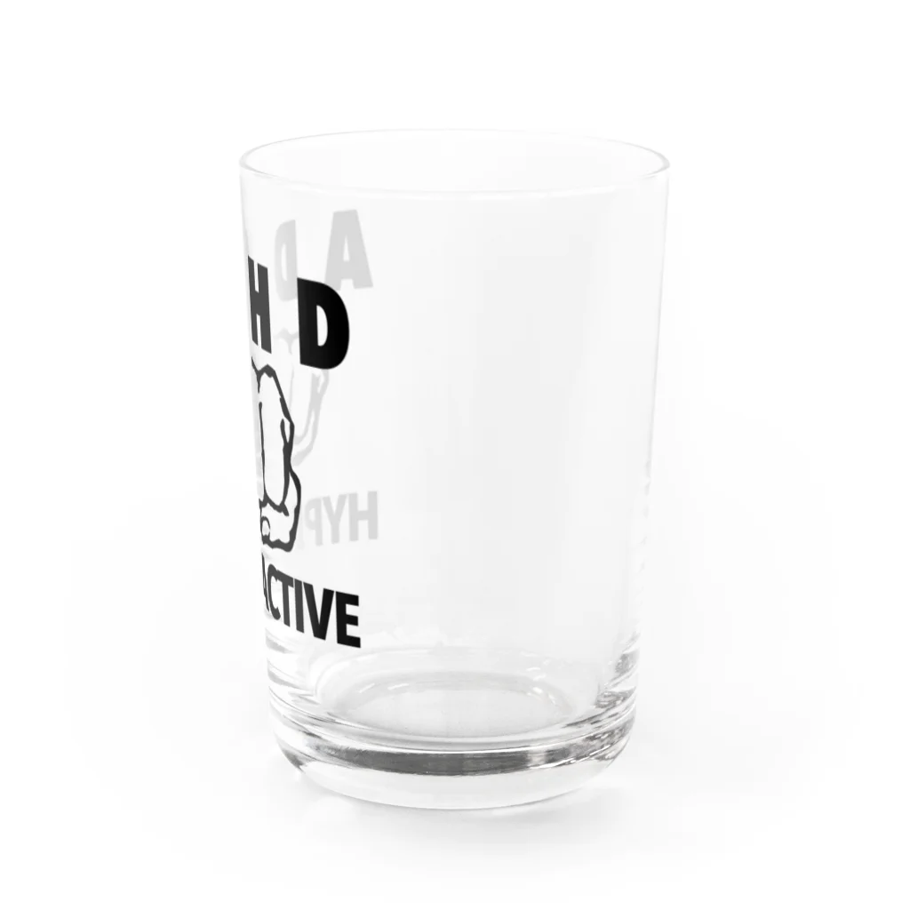  DesignStore｜ア・スペルガンのハイパーアクティブ（ADHDの多動力） Water Glass :right