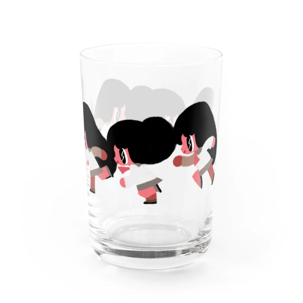 💛ギャルとJKのおみせ💛のRUN RUN！JK💨 Water Glass :right