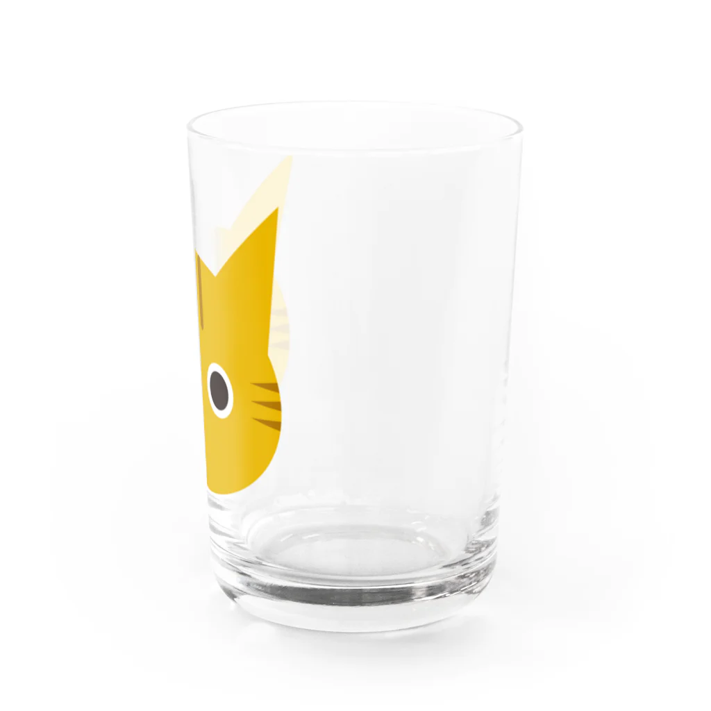 chopper'sの茶トラ Water Glass :right