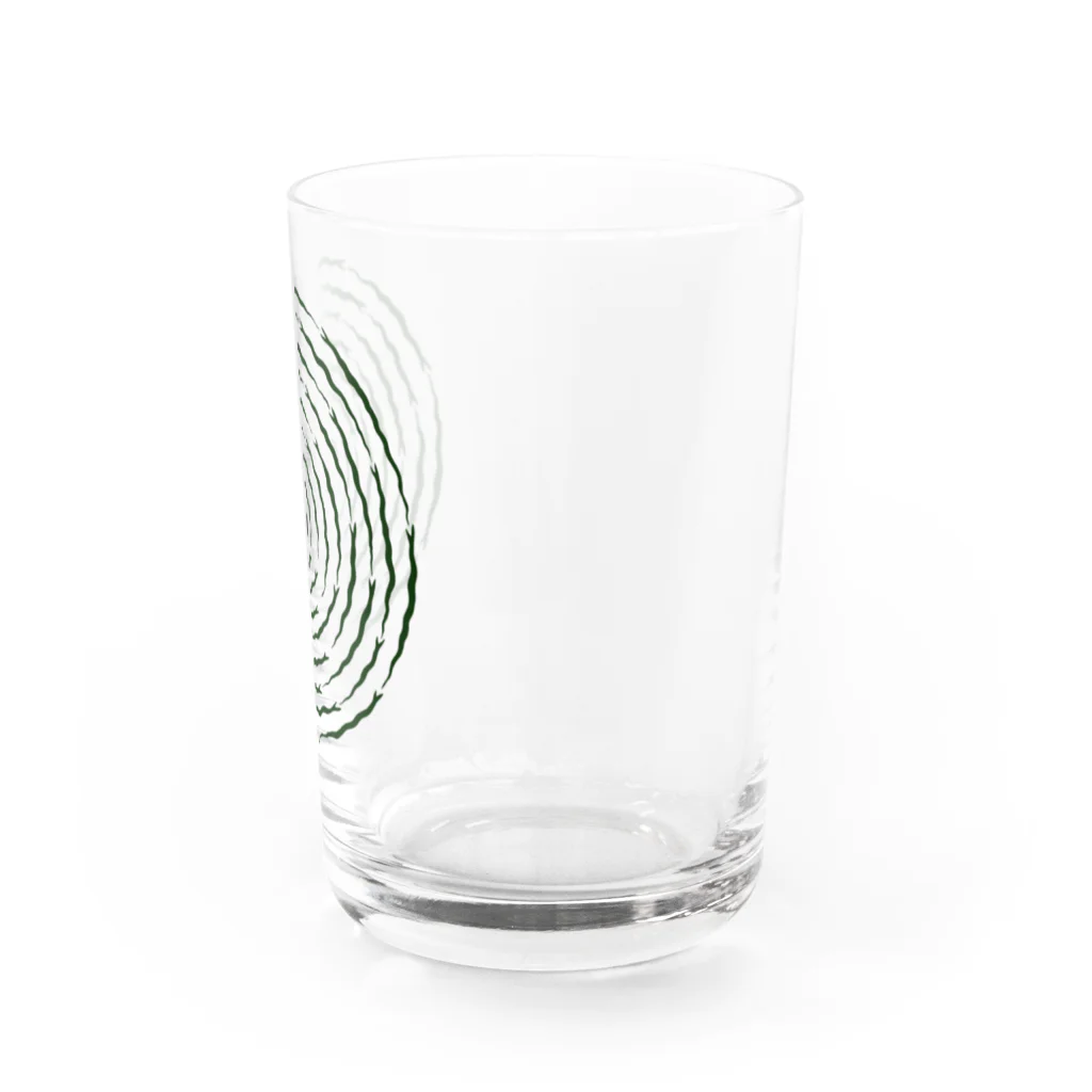 ツバメ堂のぐるぐるヘビ Water Glass :right