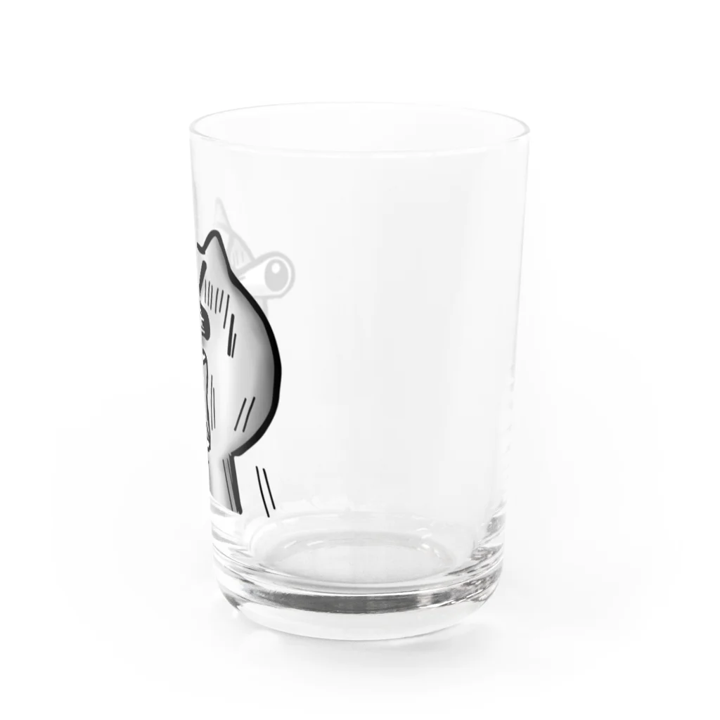 takopon_LINEの表情リアルねこ Water Glass :right