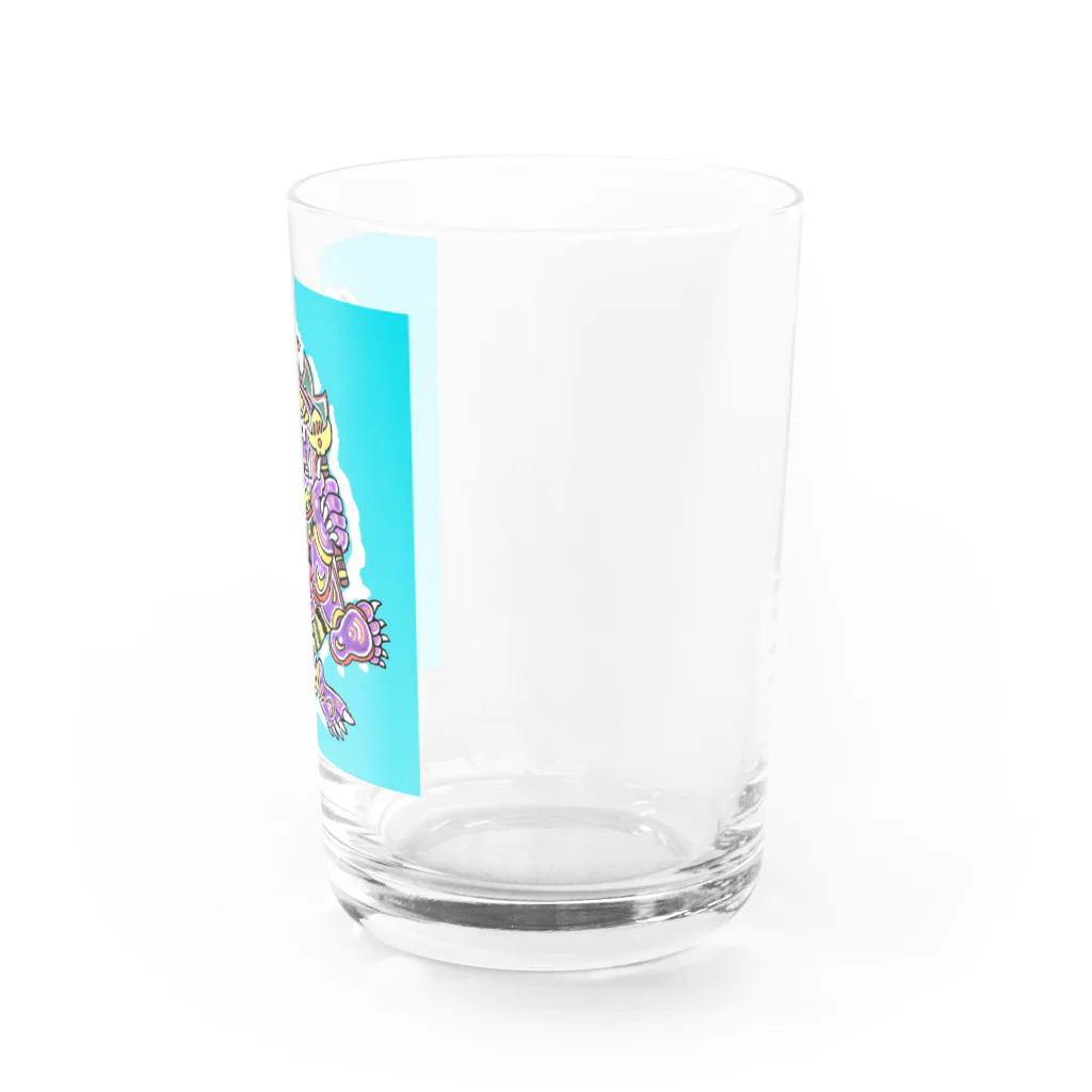 とよだ 時【ゆうもぁ-と】のあくる鬼 Water Glass :right