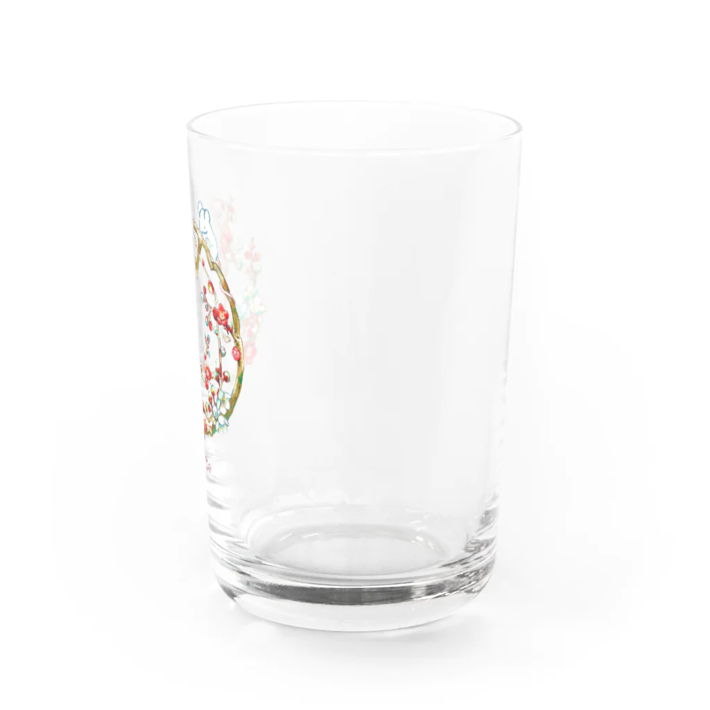 きゃべつくりーむのねずみと梅　2020年仕様 Water Glass :right