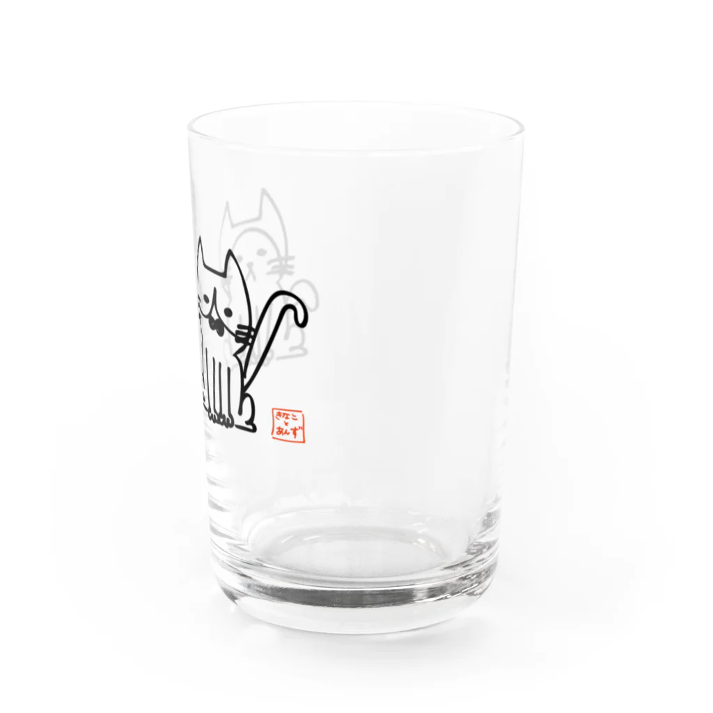 きなことあんず本舗のきなことあんず Water Glass :right