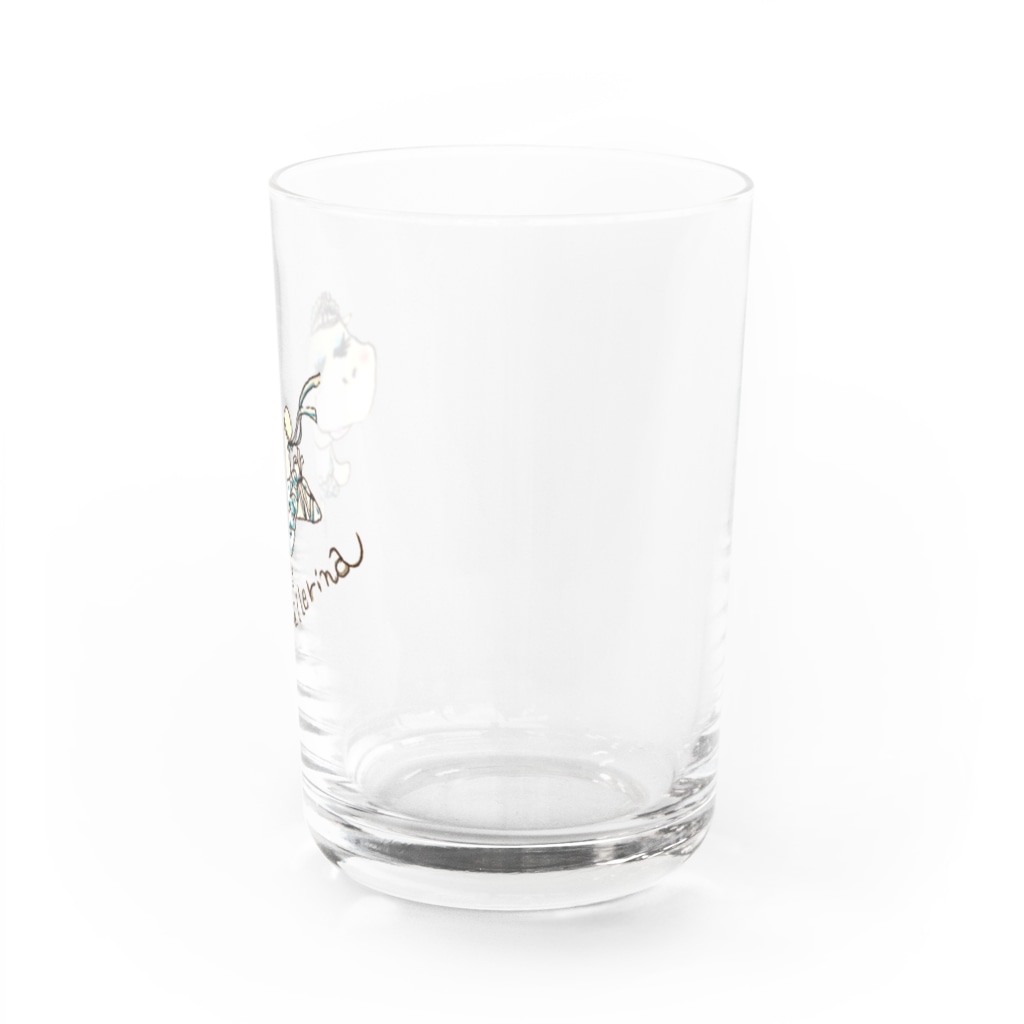 真奈美のしりとり生物カバレリーナ Water Glass :right