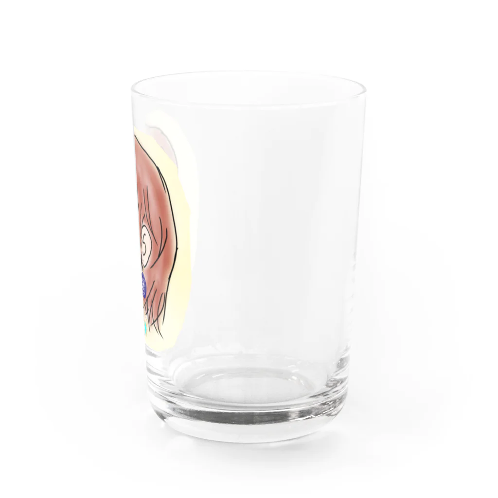 みつまめこshopのAre you excited? Water Glass :right