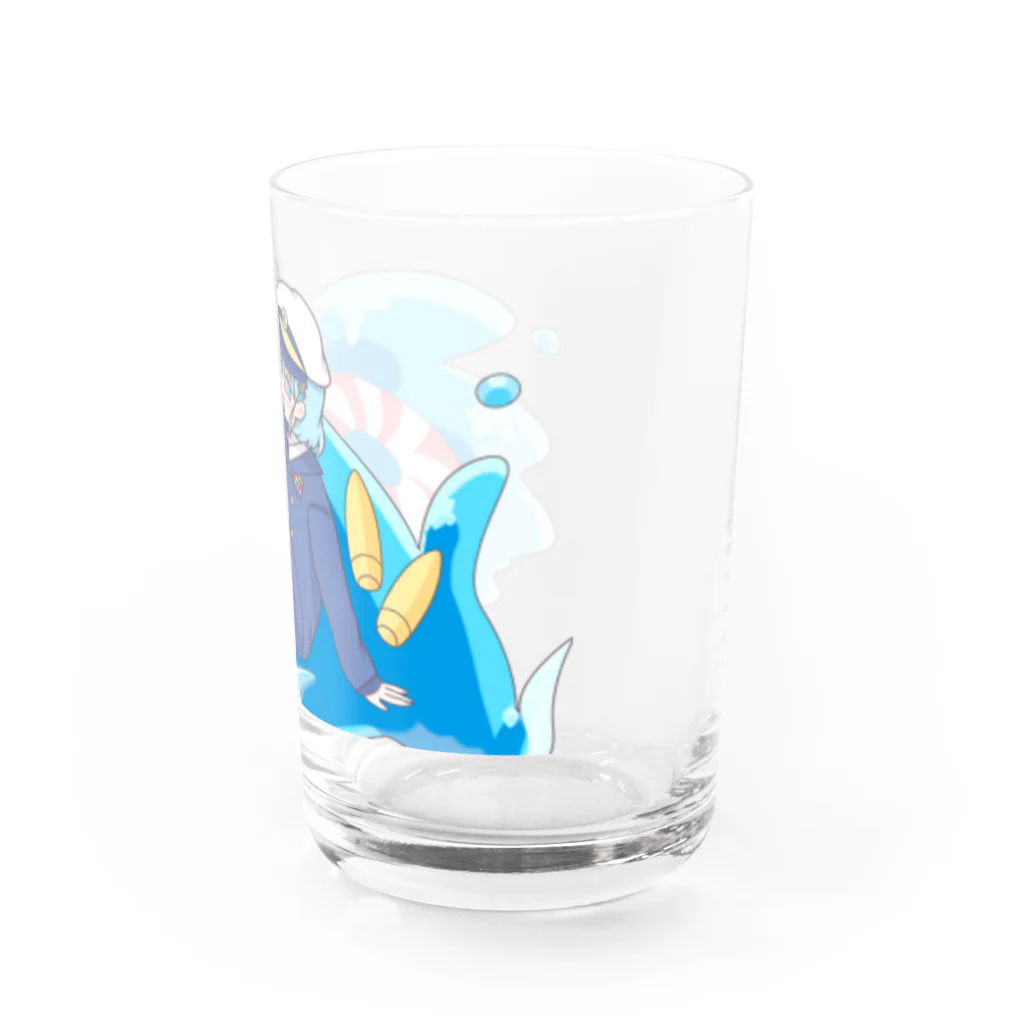 はねゆずのはねゆず(いただきます) Water Glass :right