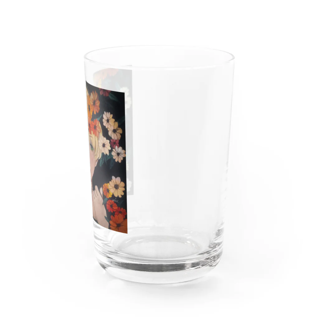 ウチノアイ Ai Uchinoの花の森・夢 Water Glass :right