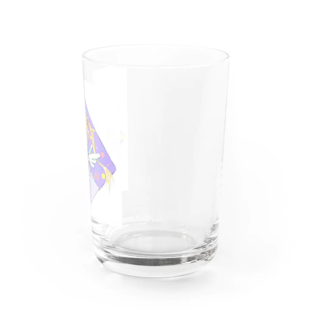 すこやかタオルケットのてんしちゃん Water Glass :right