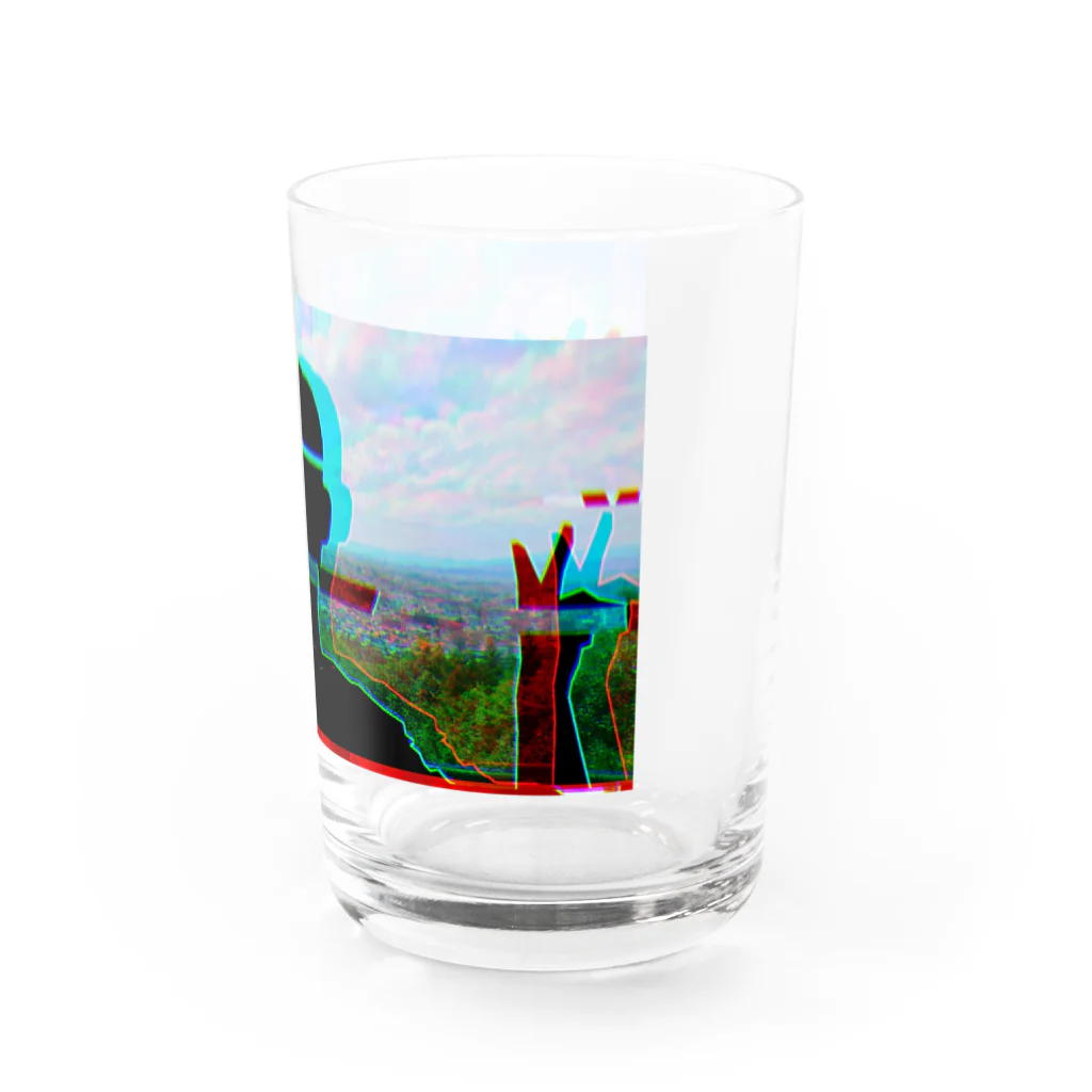 日光のSシルエット壊 Water Glass :right