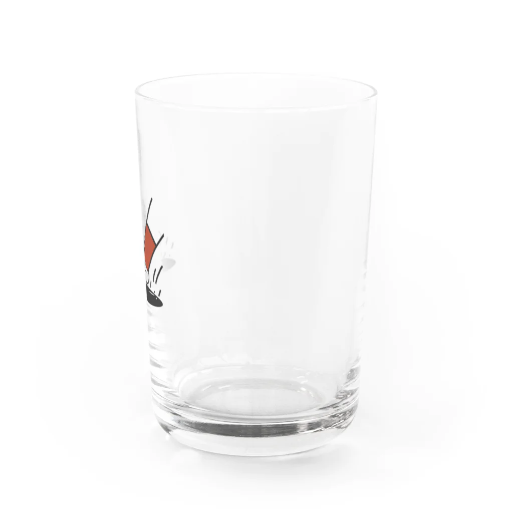 hirake_goma の泥にまみれる　2秒前 Water Glass :right