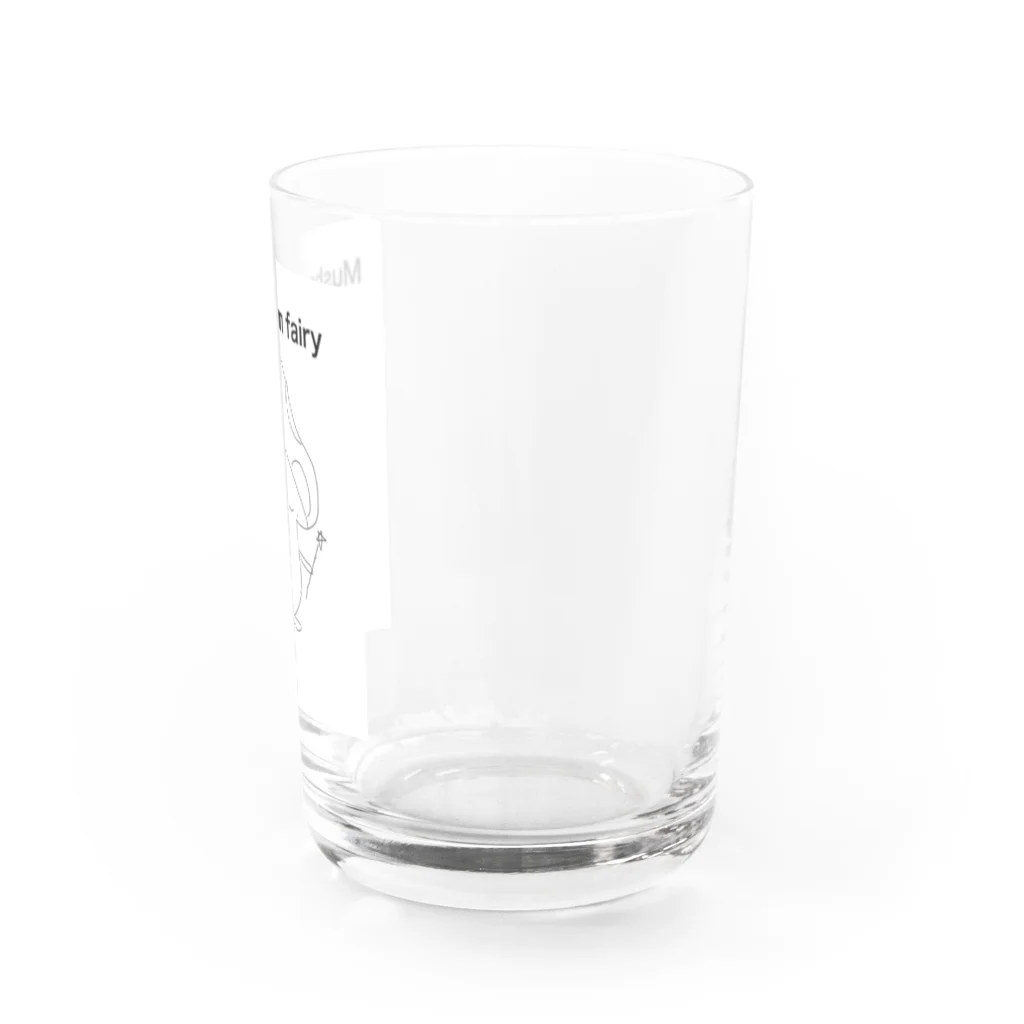 ぺったんしゃもさんのきのこの妖精 Water Glass :right