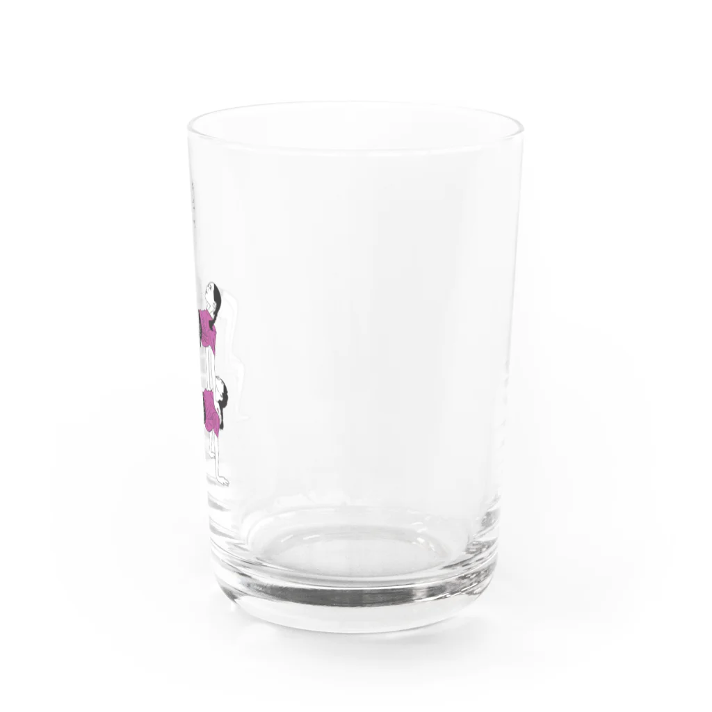 Drecome_Designの組体操(バベル) Water Glass :right