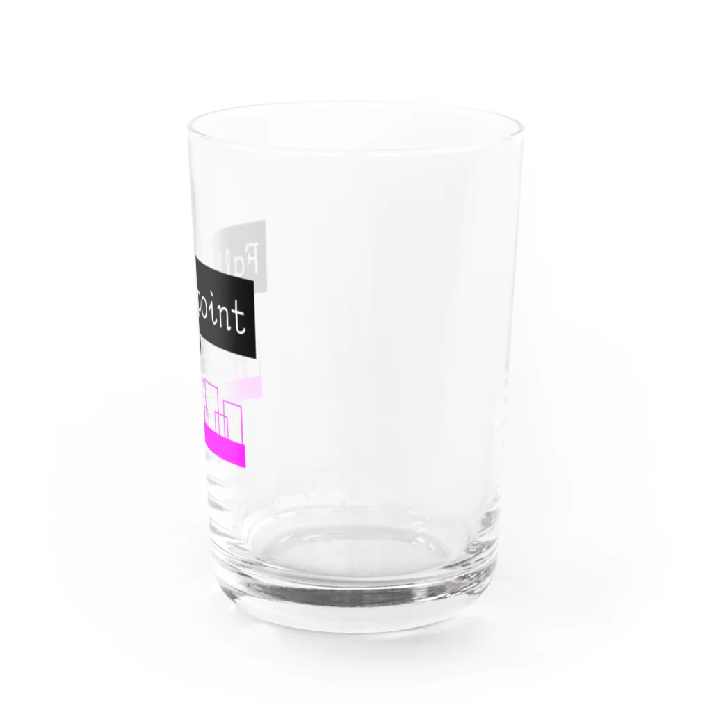 🐧🐧🐧のFall point Water Glass :right
