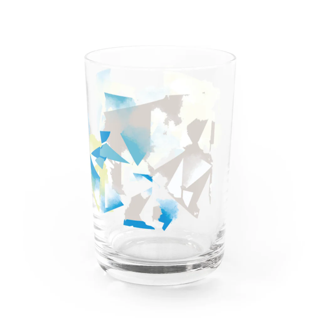 深夜の山奥の氷の花 Water Glass :right