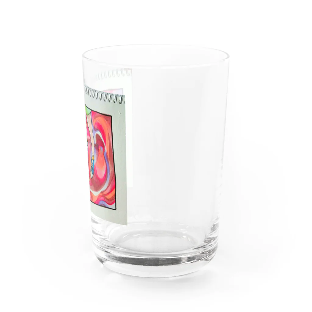 そっちの猫とやる気 Water Glass :right