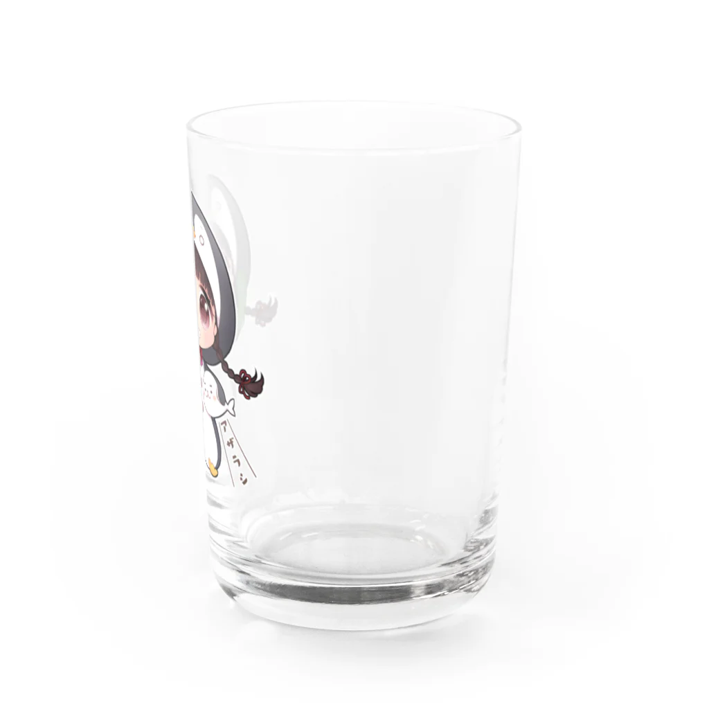 シロクマ帝国グッズ支店のペンギンとアザラシ Water Glass :right